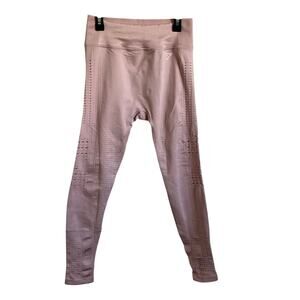Gymshark Energy + Seamless Cutout Leggings in Mauve Pink -‎ Medium